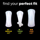 U by Kotex Balance protector diario de longitud regular para mayor comodidad