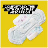Alas Tru-Fit en U by Kotex CleanWear aseguran ajuste seguro