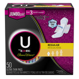 U by Kotex CleanWear Ultra Thin Pad con alas, protección estable para el día a día