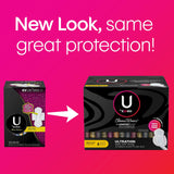 U by Kotex ComfortFlex diseño que se ajusta a la piel para mayor confort.
