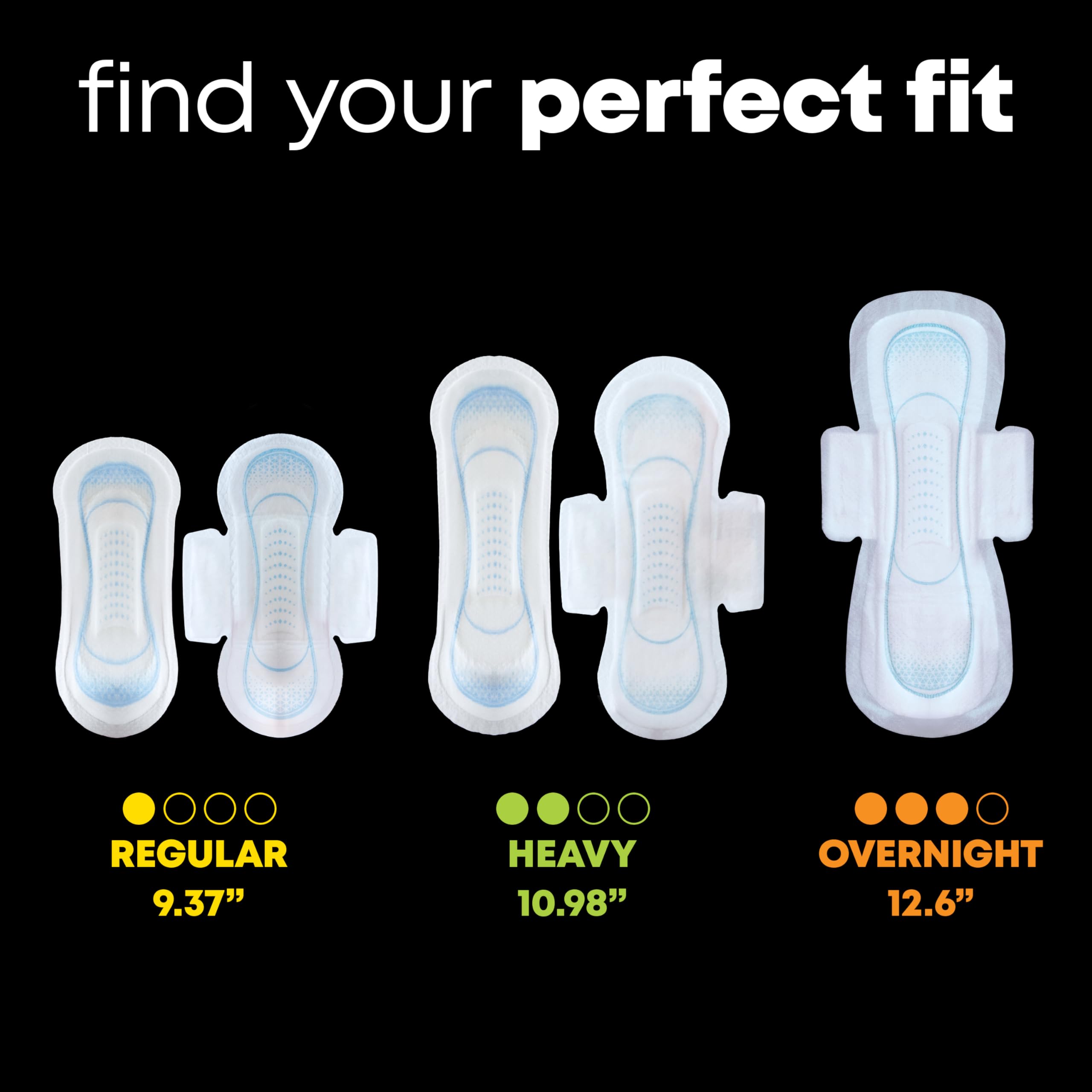 U by Kotex núcleo CushionCore para absorción rápida, confort diario