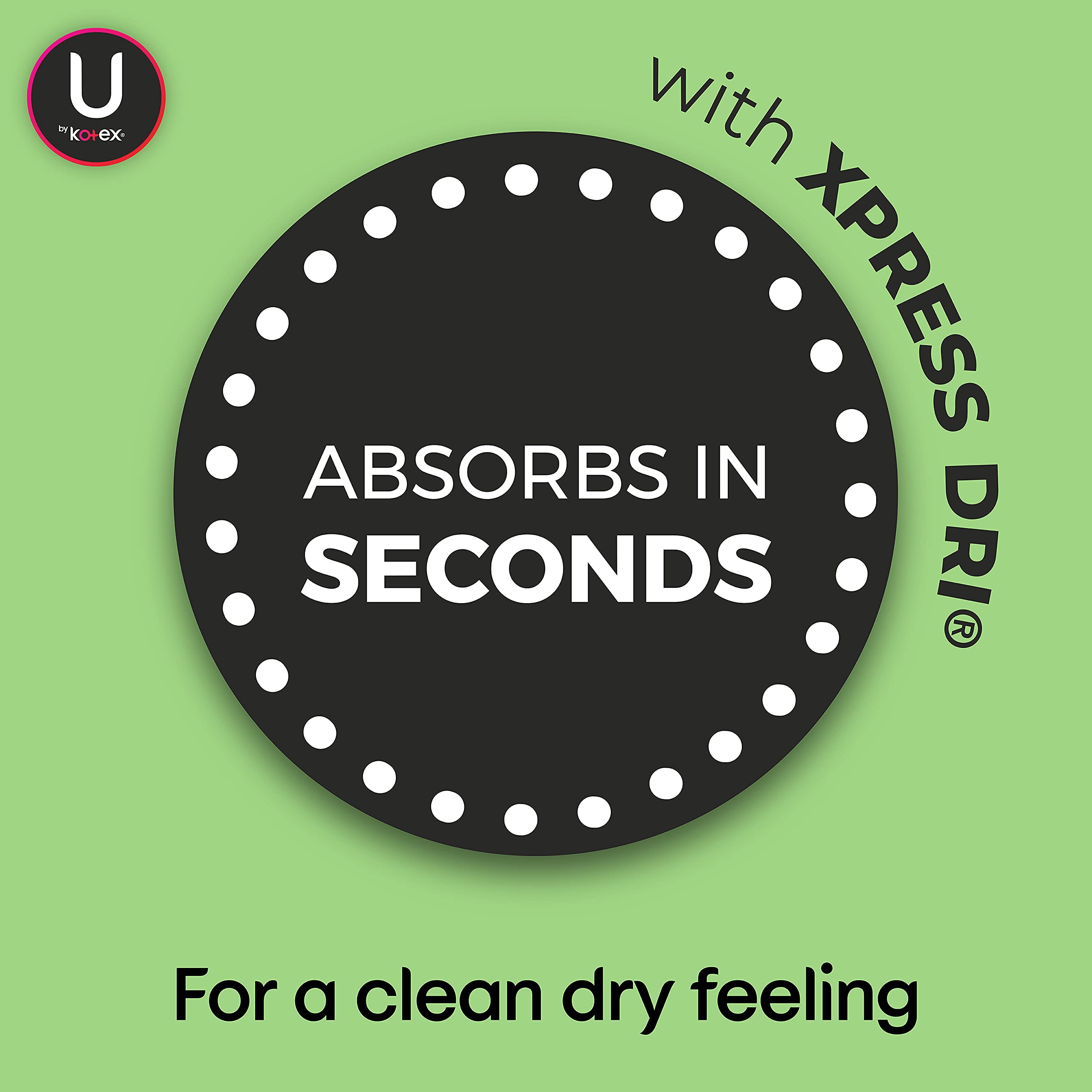 U by Kotex Lightdays protector diario con aloe y vitamina E para delicadeza