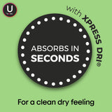 U by Kotex Lightdays protector diario con aloe y vitamina E para delicadeza