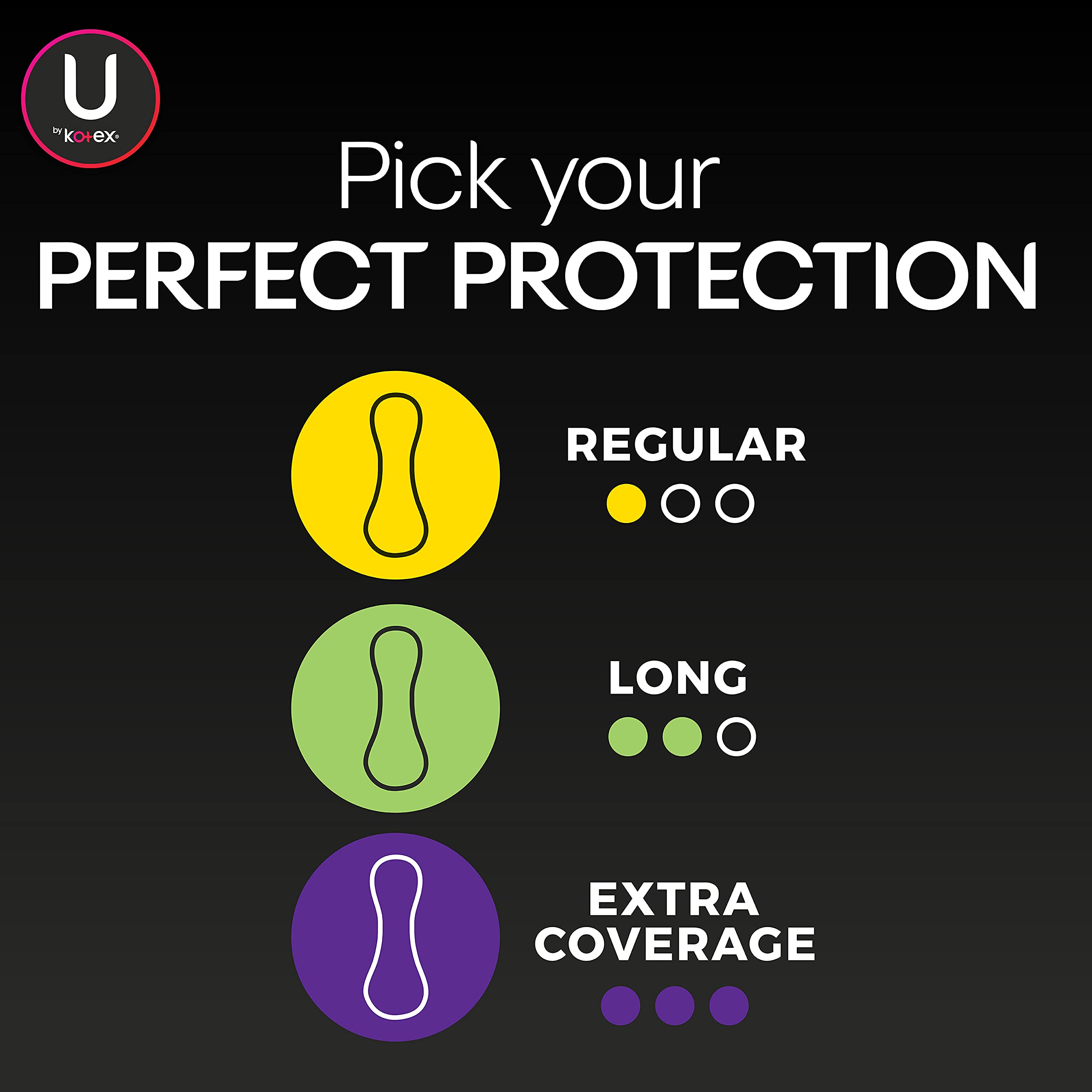 U by Kotex Lightdays protector diario ideal para llevar en bolso