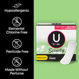 U by Kotex Lightdays protector diario para uso diario hipoalergénico