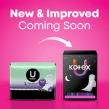 U by Kotex con empaque individual, higiene portátil para uso diario