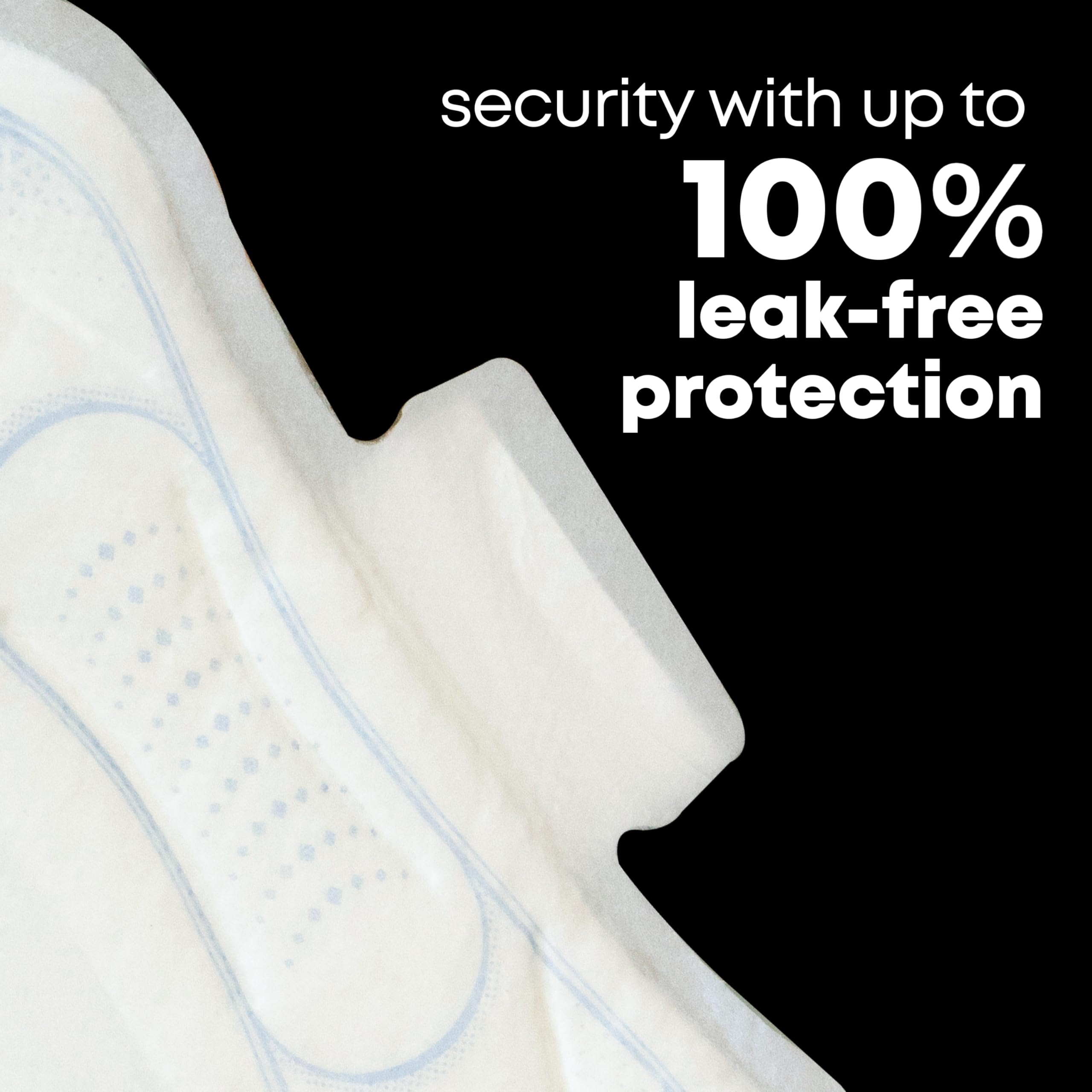 U by Kotex con protección 360 grados durante la noche