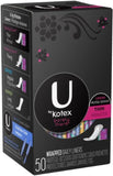 Protector diario U by Kotex delgado para discreción diaria.