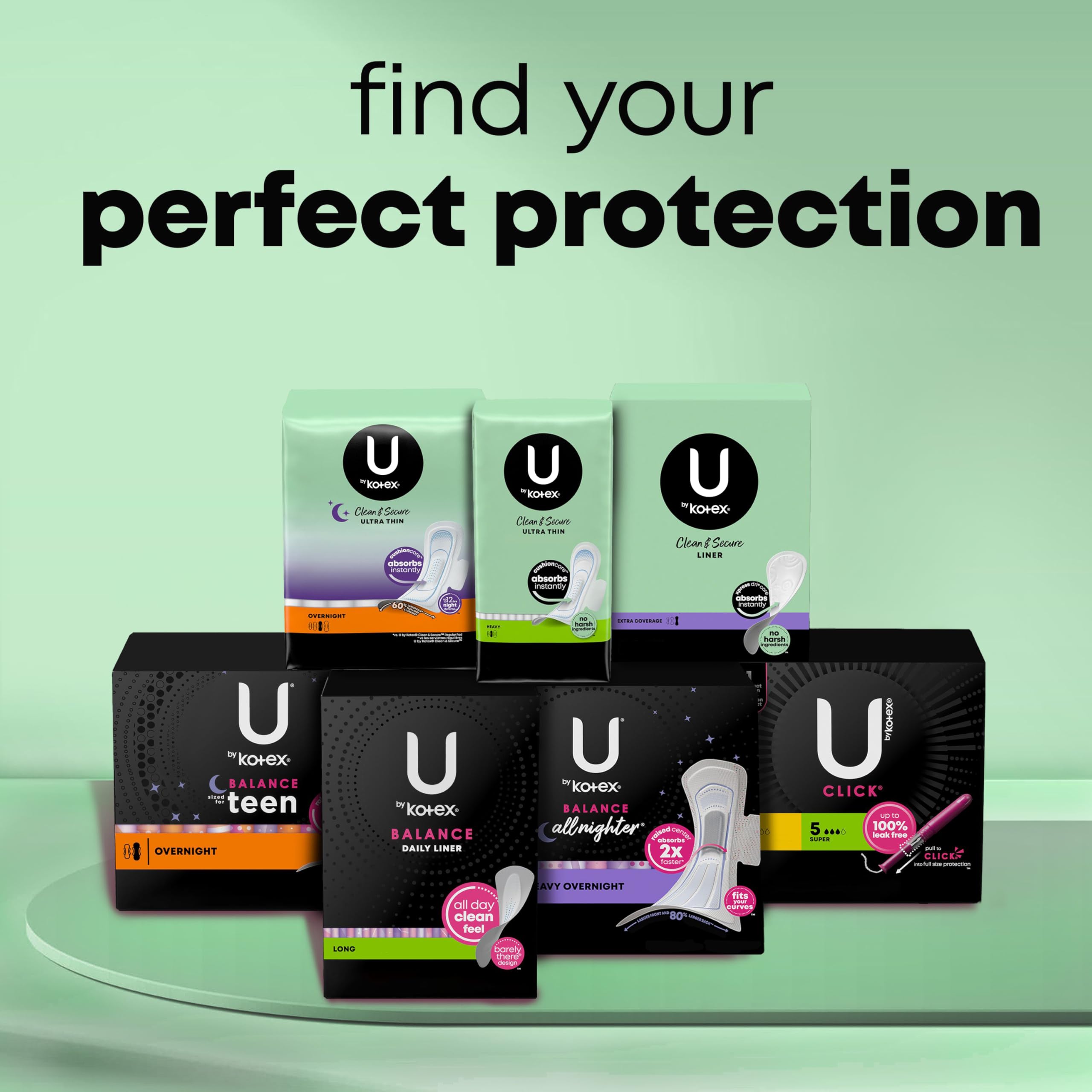 U by Kotex protector maxi apto para planes FSA/HSA/HRA en EE. UU.