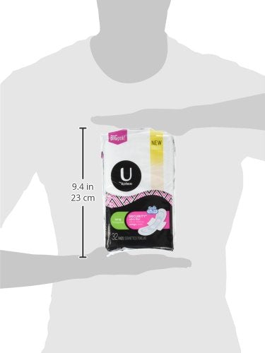 Empaque práctico de U by Kotex para cambio rápido