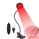 Panel de luz roja U4GLORY con 18 LEDs para uso en casa, enfoque principal.