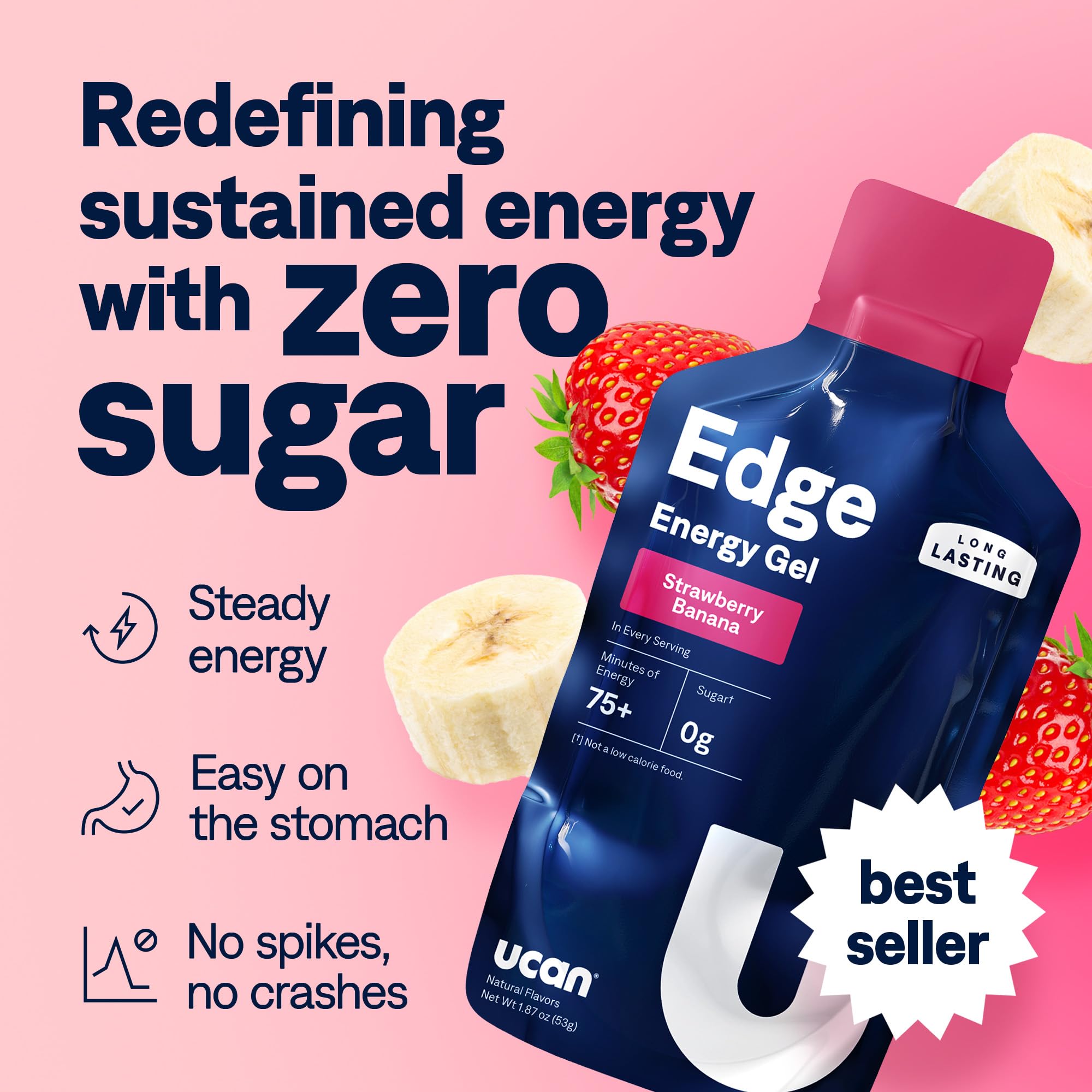 ucan edge gel envase de 60 ml, paquete individual