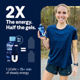 UCAN Edge Shot pre, intra y post-entrenamiento para energía versátil.
