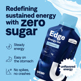 Textura suave de UCAN Edge Gel Shot facilita la ingesta durante el ejercicio.