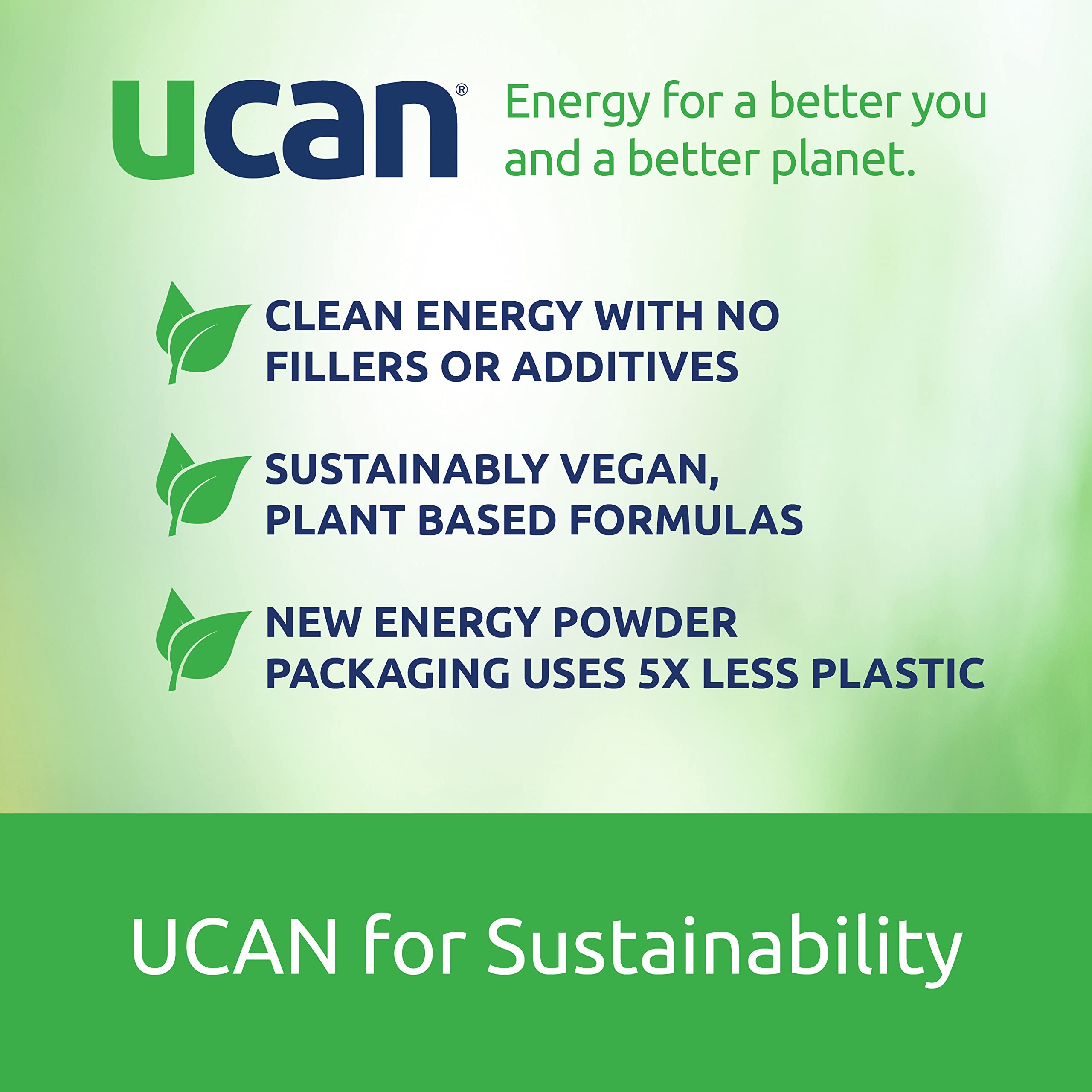 UCAN Energía con BCAA para acompañar entrenamientos intensos.
