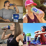 UCAN Energy + Proteína de suero, preparación rápida en vaso, bebida lista para beber.