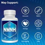 Ucessuyy NMNH cápsulas: dosis diaria de 500 mg para tu rutina saludable.