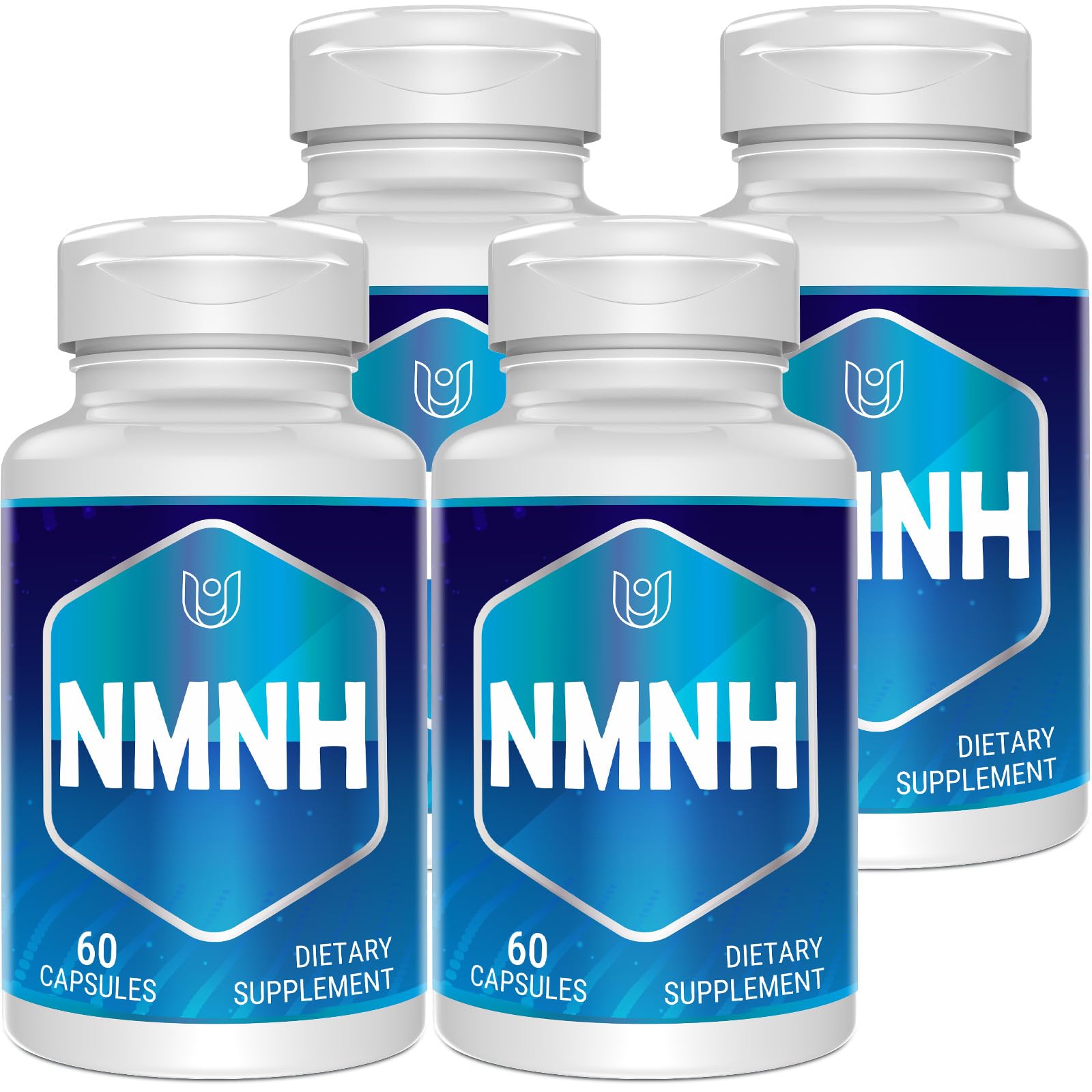 Ucessuyy NMNH botella en primer plano para apoyo diario de energía