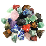 Piedras brutas UFEEL, mezcla 1-2 pulgadas, ideales para pulido y colección.