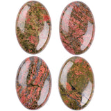 Piedra palma Unakite de UFEEL, perfecta para rituales simples de enfoque diario.