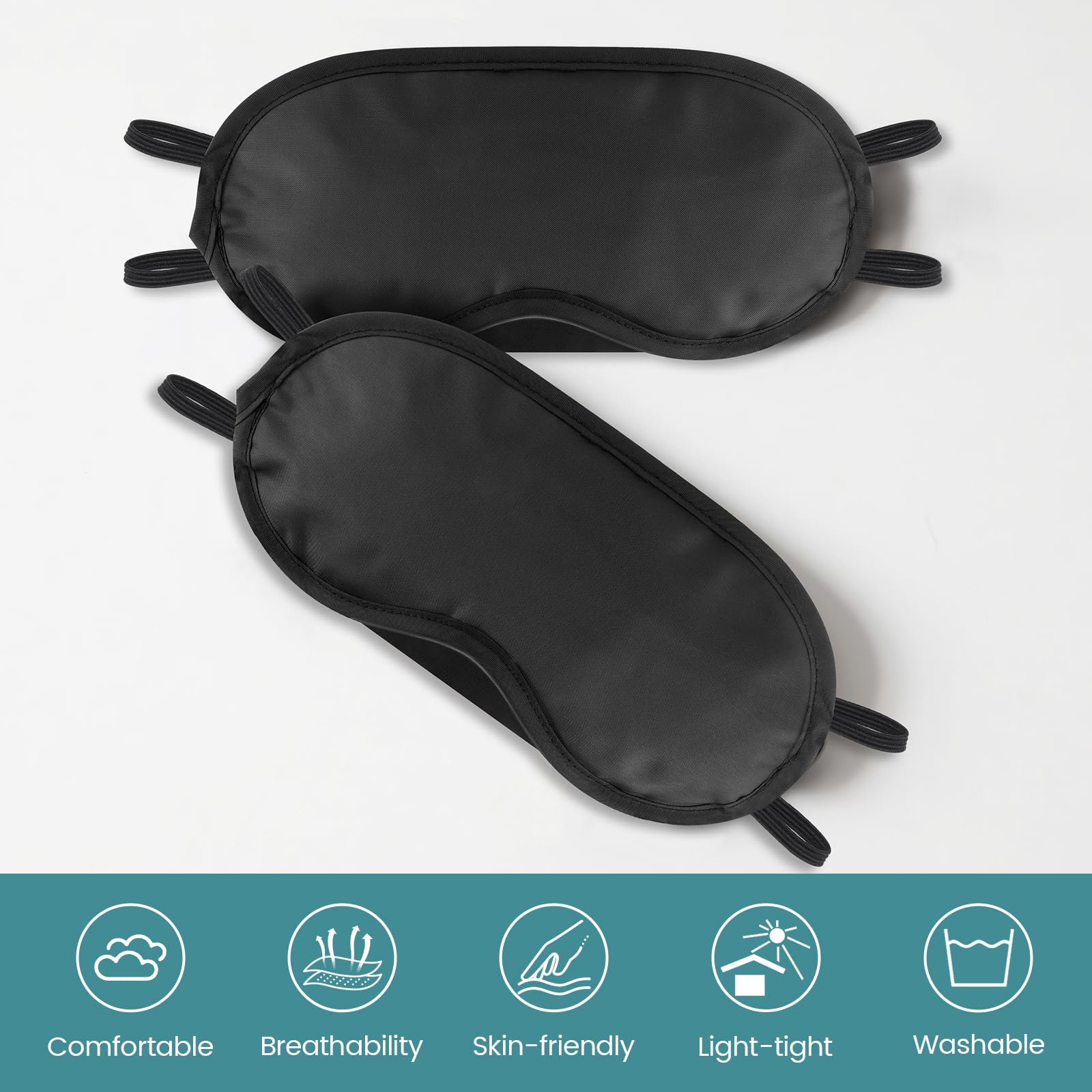 UGODAR antifaz con almohadilla nasal para mejor oscuridad y confort
