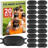 UGODAR máscaras para dormir 20 piezas, paquete práctico para actividades de equipo y viajes nocturnos