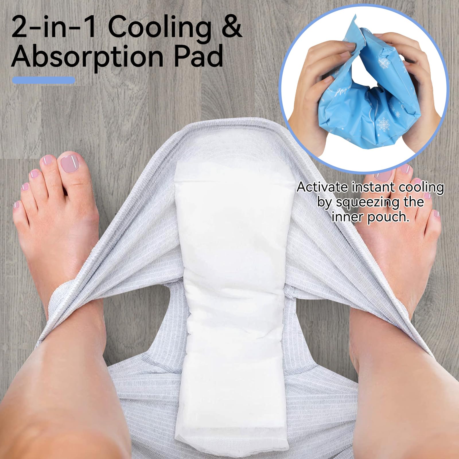 UHdod ropa interior desechable con ajuste suave y discreto