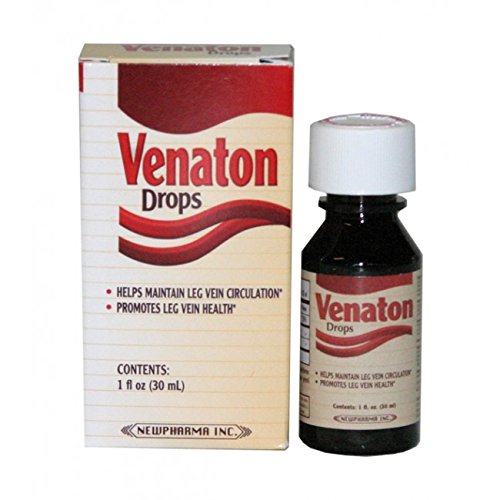 UINCLU Venaton Gotas, bote de 1 onza para apoyar la circulación de las piernas.
