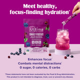 Ultima Replenisher Acai Blueberry, sabor frutal para energía suave.