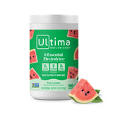 Ultima Replenisher electrolitos diario Sandía tarro para hidratación sin azúcares.