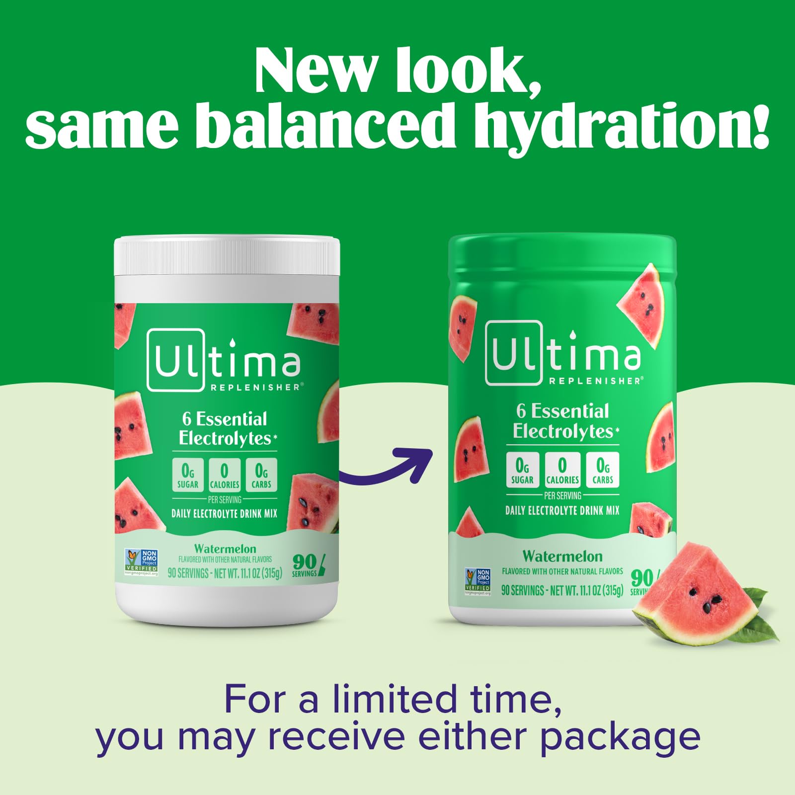 Ultima Replenisher electrolitos ingredientes clave magnesio calcio potasio.