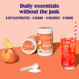 Ultima Replenisher Mocktini, mezcla en agua con sabor durazno sin calorías