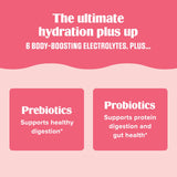Probióticos OPTIBIOME BS50 en Ultima Replenisher para apoyar la digestión
