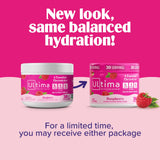 Sabor frambuesa natural de Ultima Replenisher para hidratación refrescante.