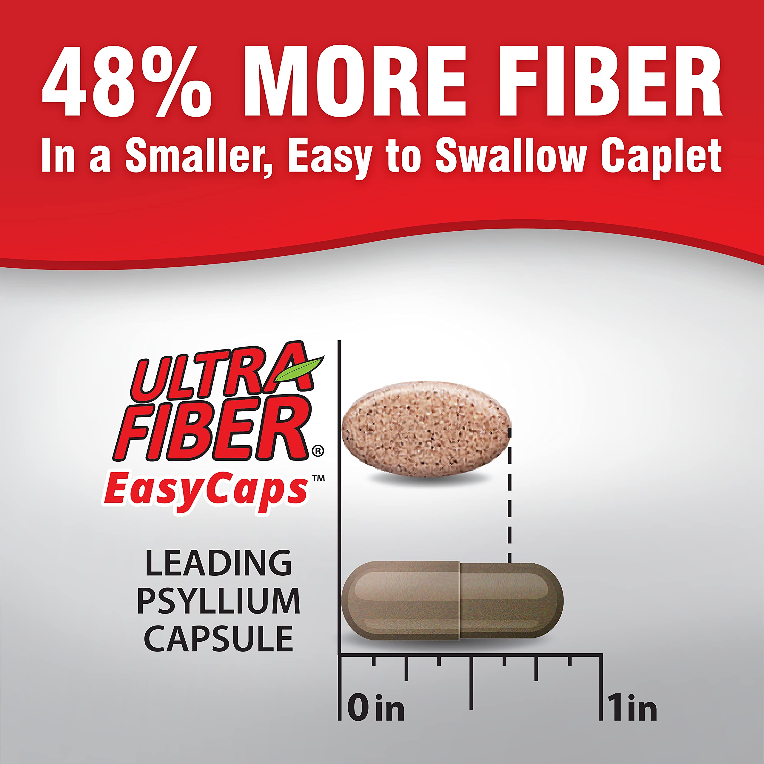 Ultra-Fiber: etiqueta frontal destacando fibra soluble e insoluble para equilibrio digestivo.