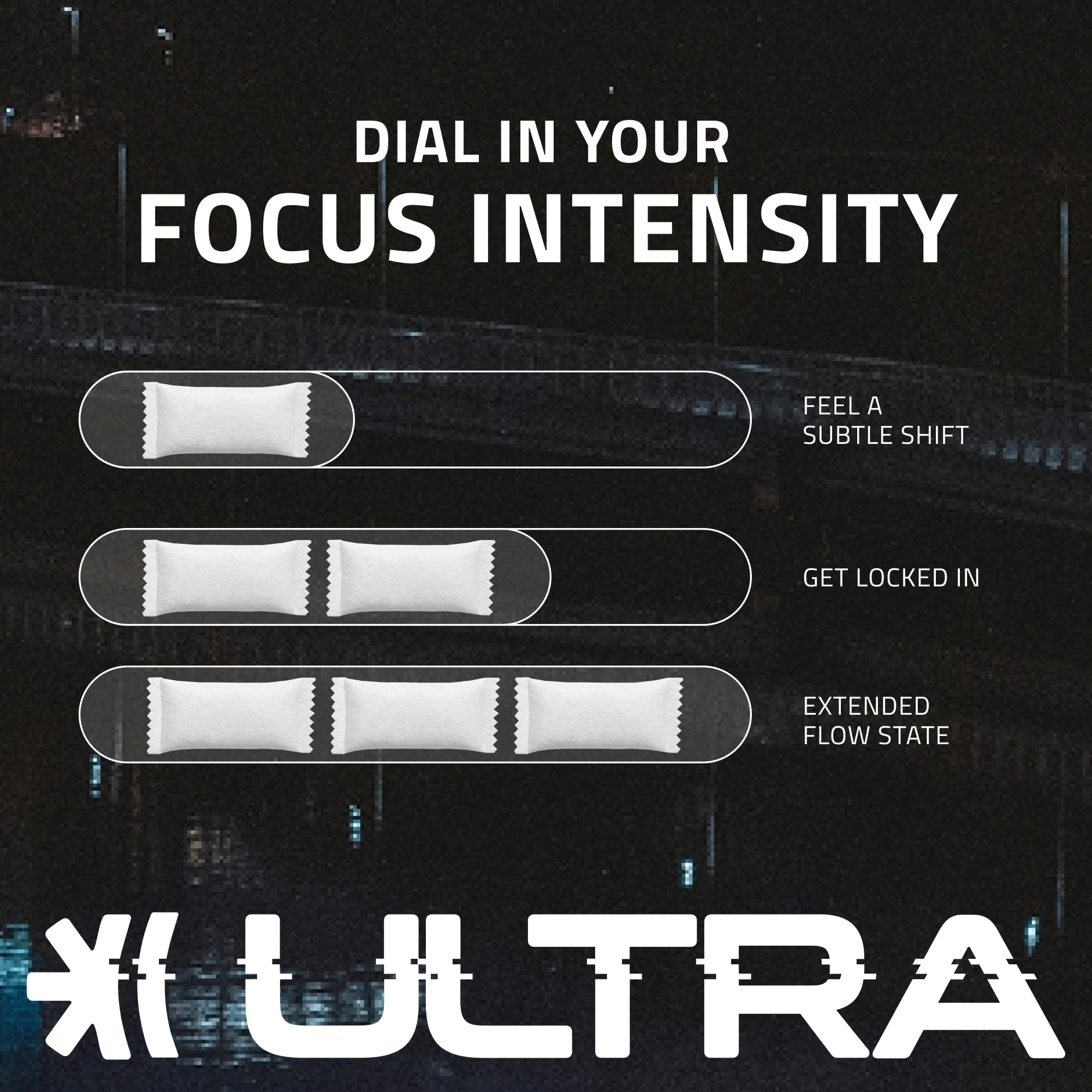 Ultra Pouches uso diario para apoyo mental sin estímulos