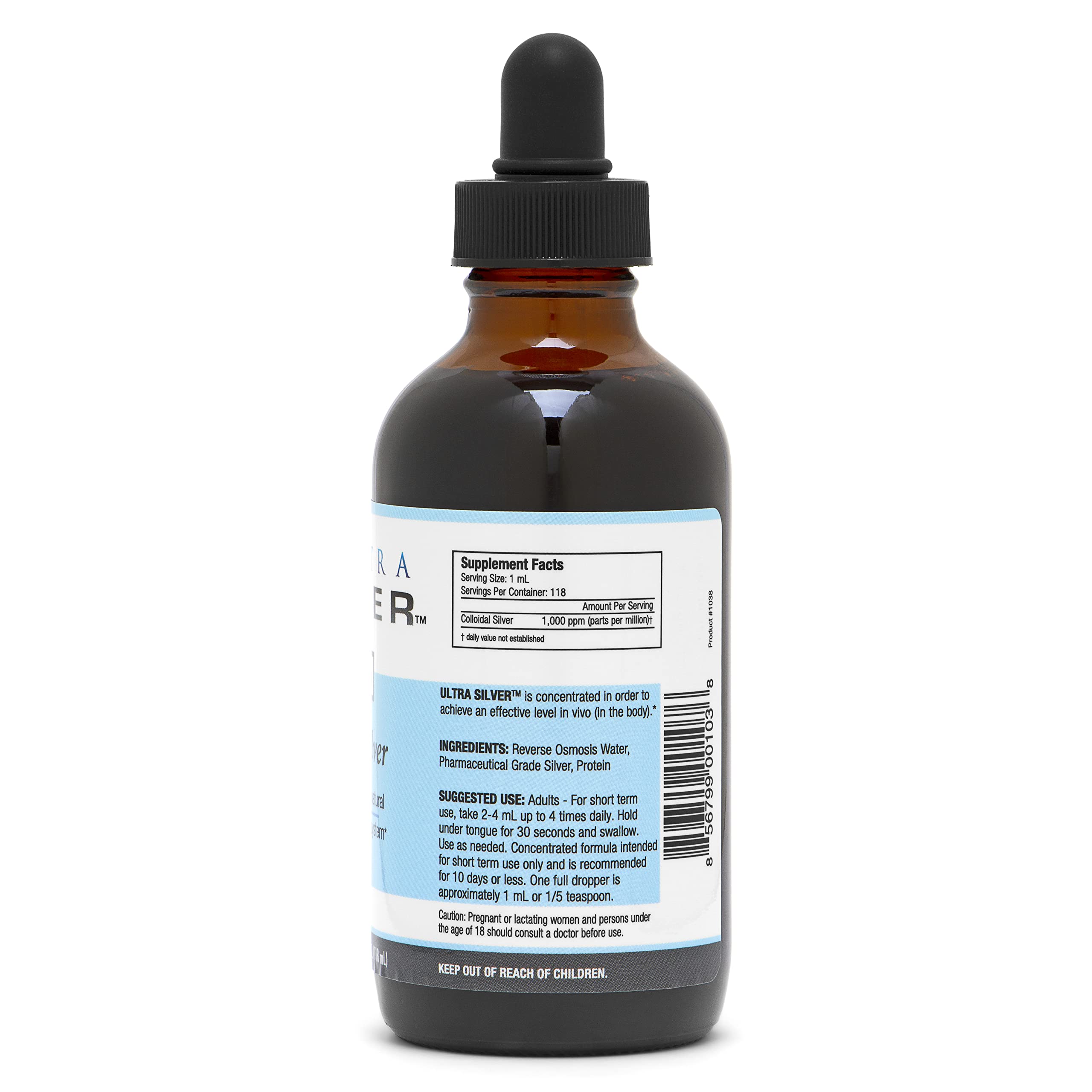  Ultra Silver: etiqueta detallada que muestra el color natural.