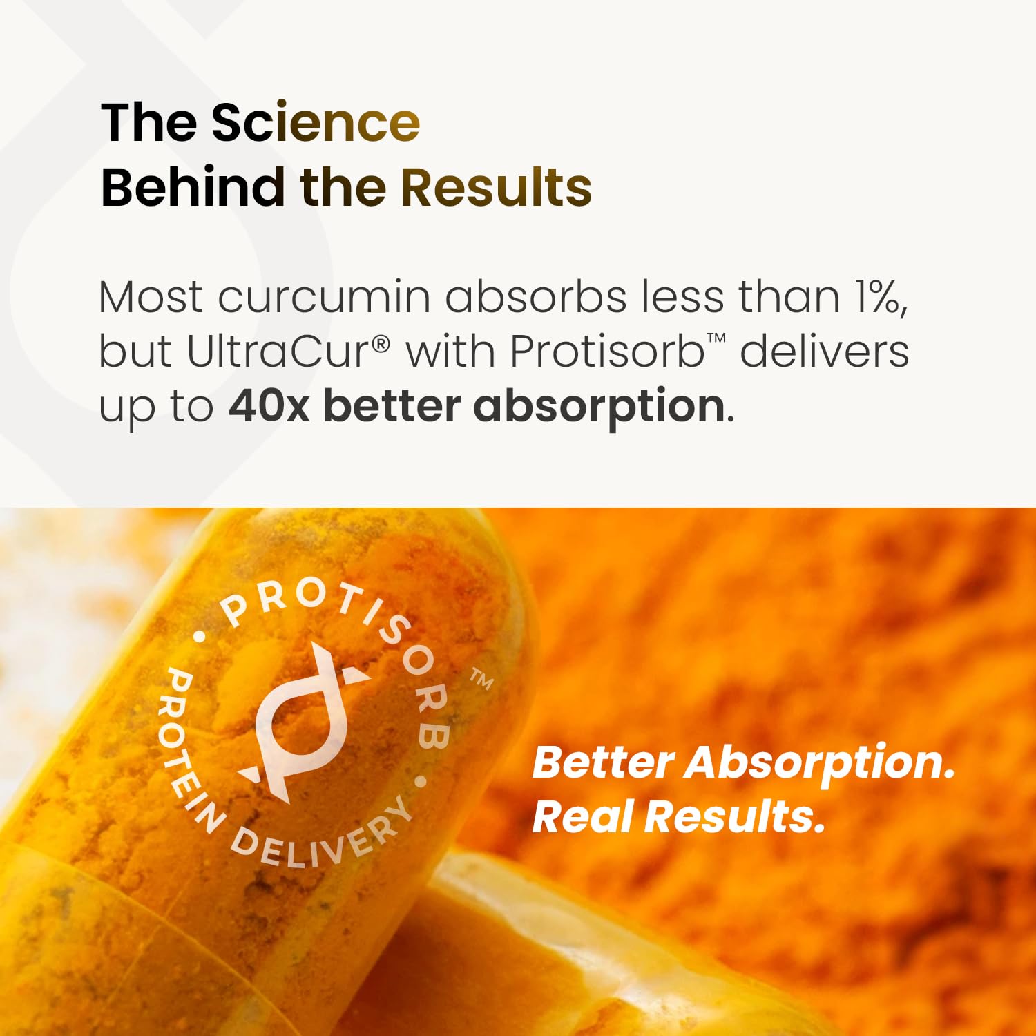 UltraCur Curcumin Complex sello de calidad que garantiza pureza