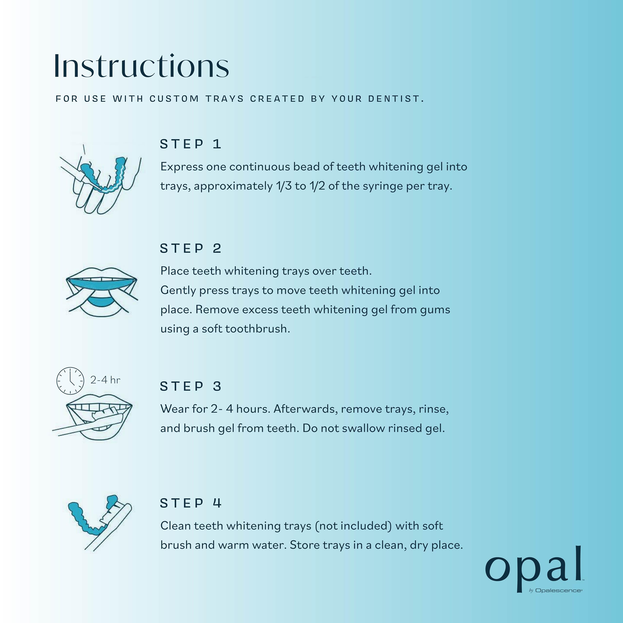 8 jeringas de 1.2 ml ULTRADENT Opalescence PF: kit práctico para recargas