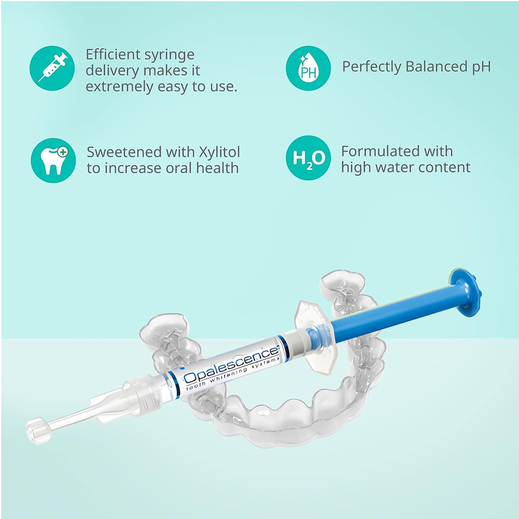 Gel Opalescence PF 20%: potencia controlada y retención de humedad para un blanqueamiento consistente