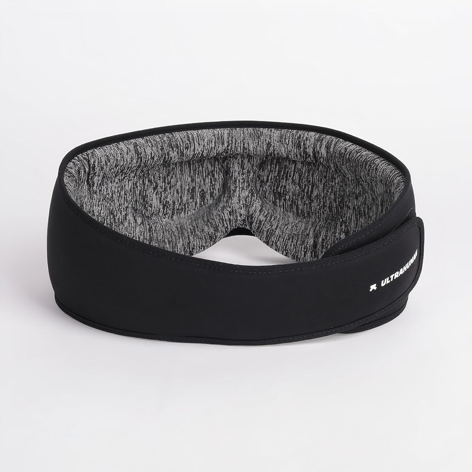 Ultrahuman mascara sueño con bolsa de viaje incluída para llevarla.