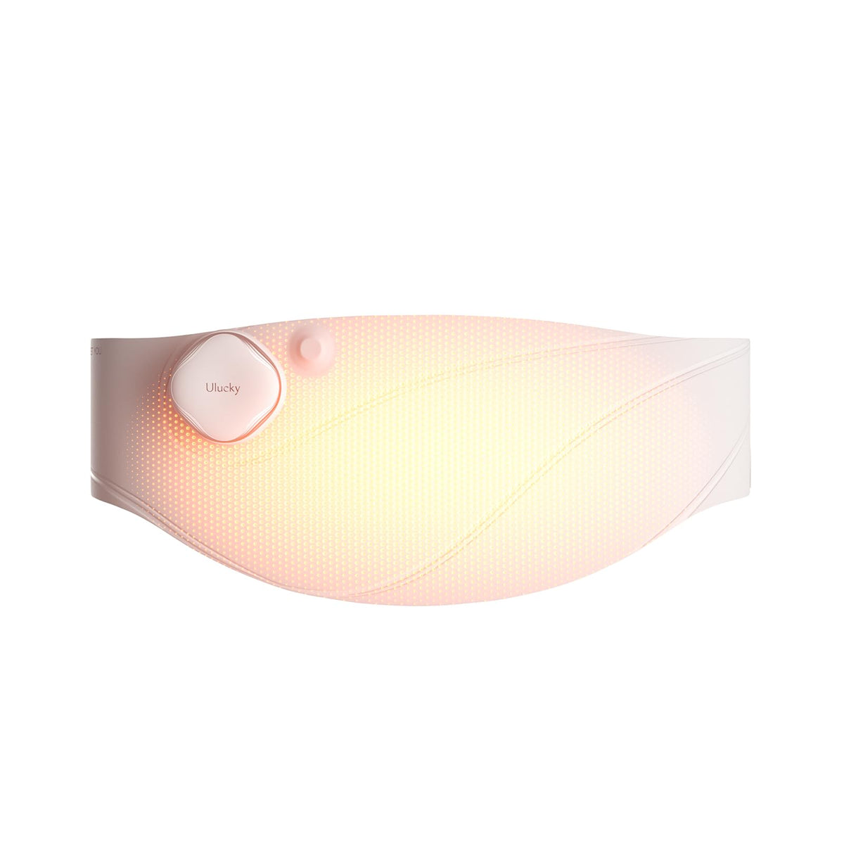 ULUCKY almohadilla de calor portátil con tejido de yoga blanco, comodidad para todo el día.