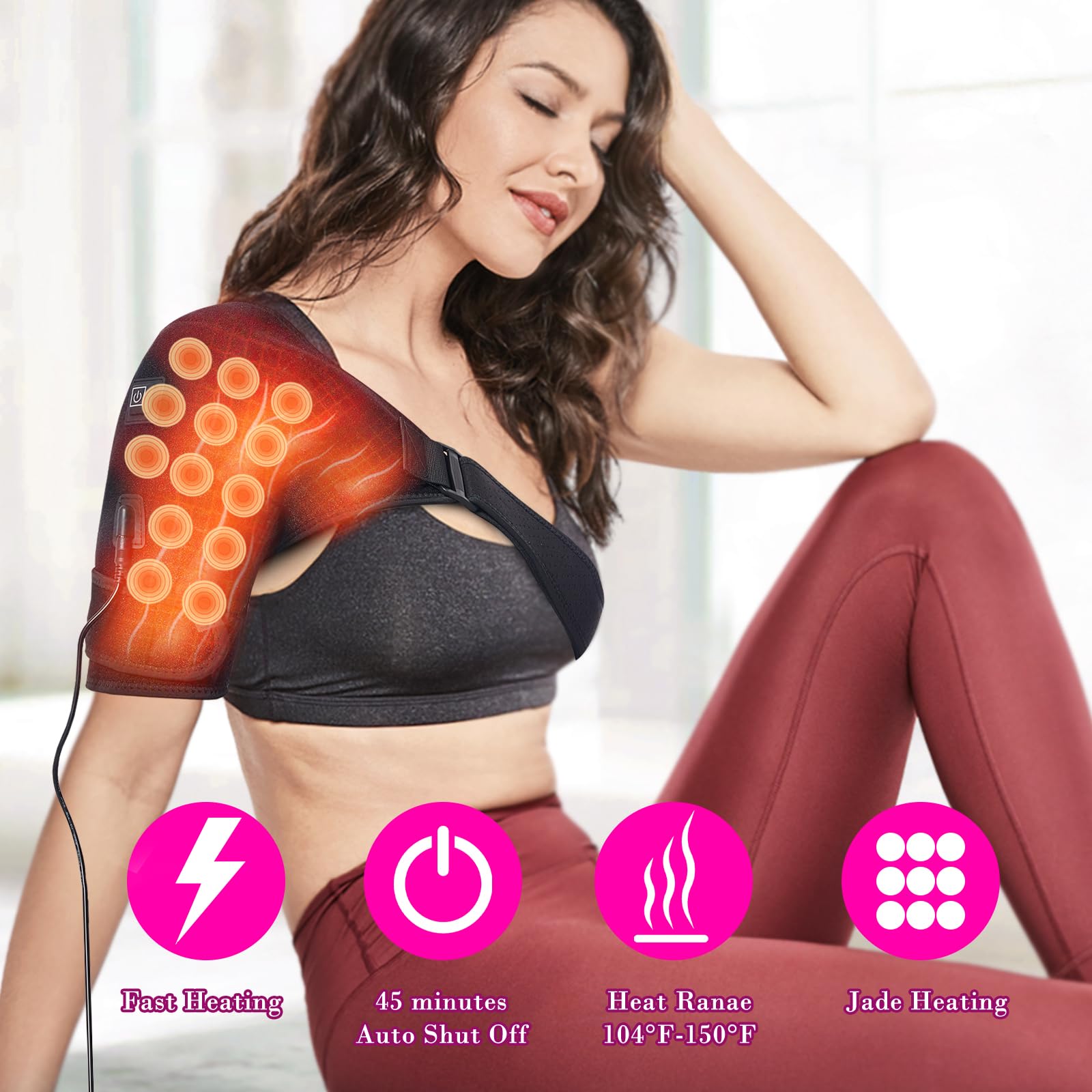 UMEBEAM diseño ergonómico para hombro que se adapta a todo tipo de cuerpo