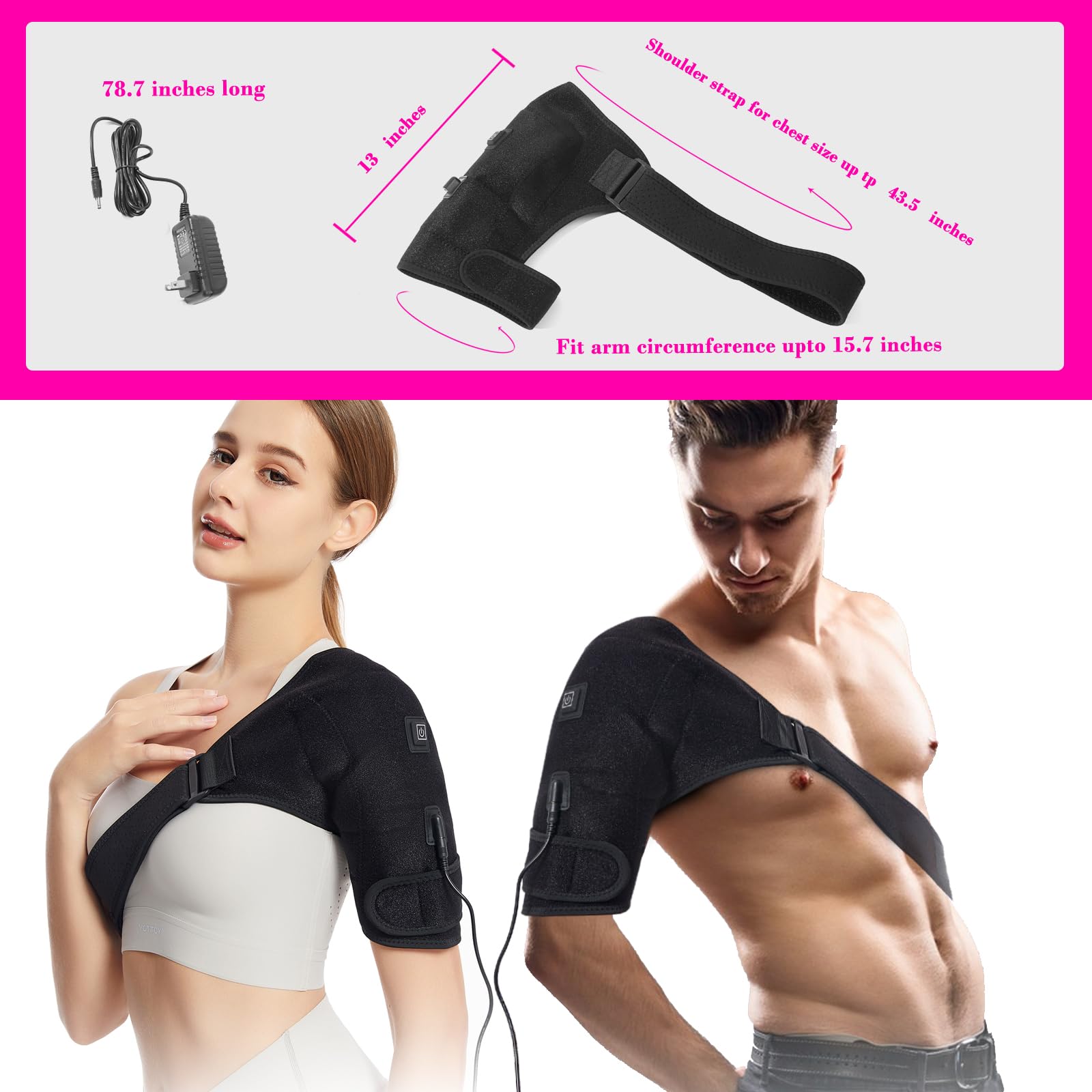UMEBEAM solución de calor para hombro ideal para uso diario