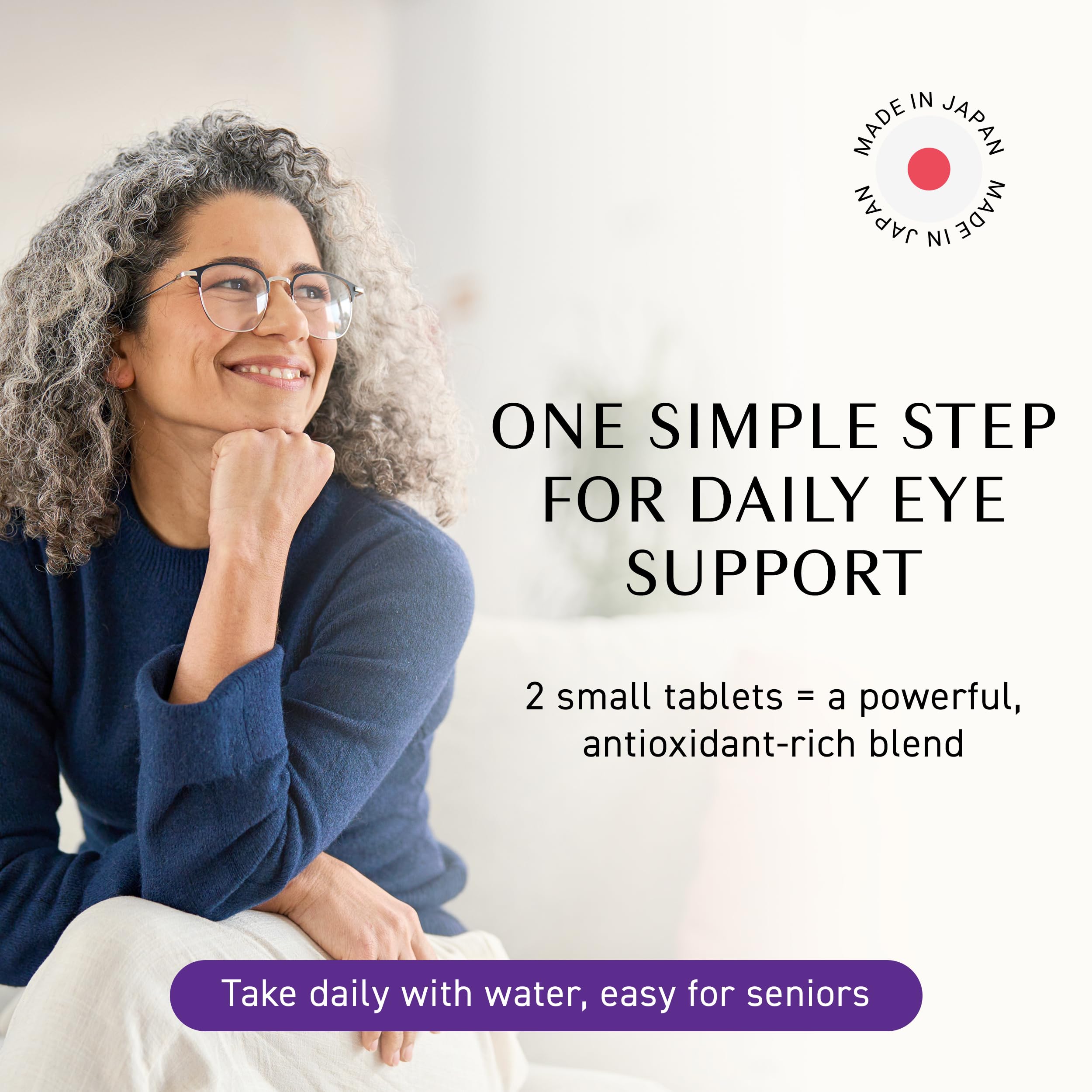 Umeken Eye Clear con ginkgo biloba para bienestar ocular cotidiano.