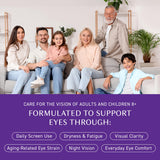 Umeken Eye Clear con luteína y zeaxantina para enfoque claro.