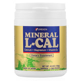 Umeken Mineral L-Cal en botella; calcio con D3 para huesos fuertes.