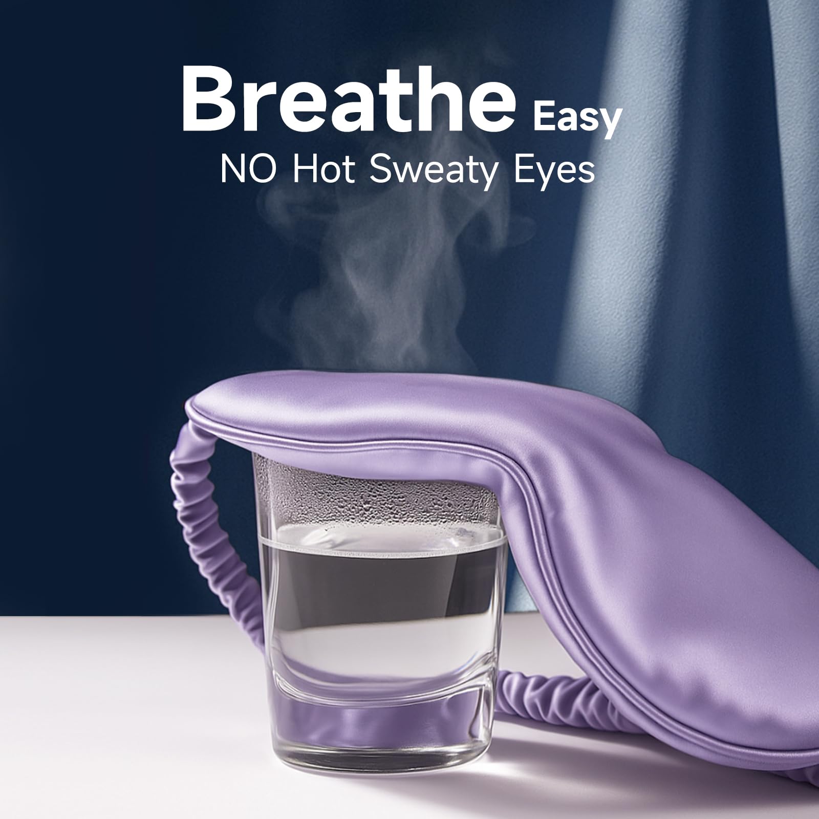 Almohadilla nasal de Umisleep bloquea más luz para un sueño más profundo.