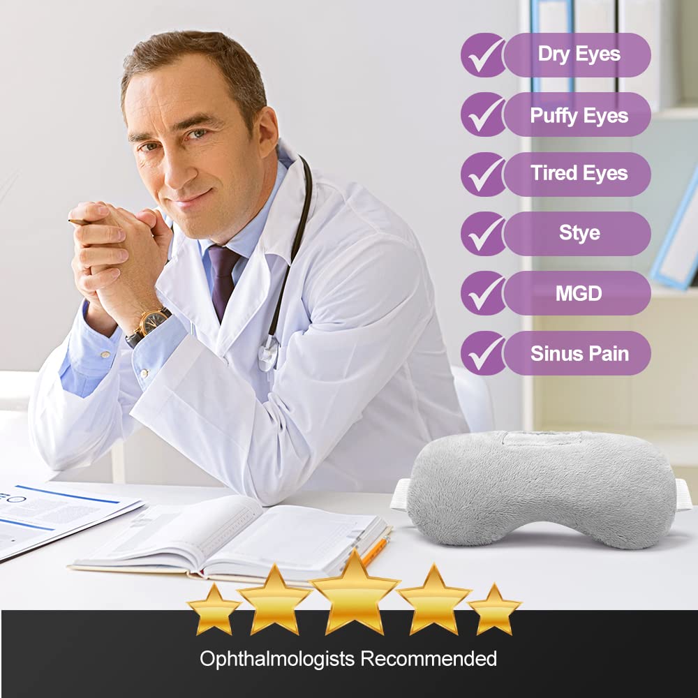 Umisleep mascarilla ocular pesa lavanda para relajación profunda.
