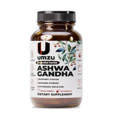 UMZU Ashwagandha - botella 30 días, apoyo diario para el equilibrio emocional.